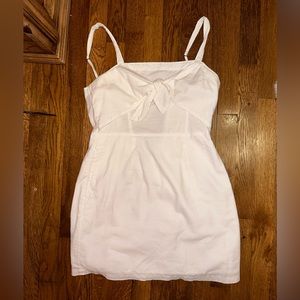 white abercrombie mini dress